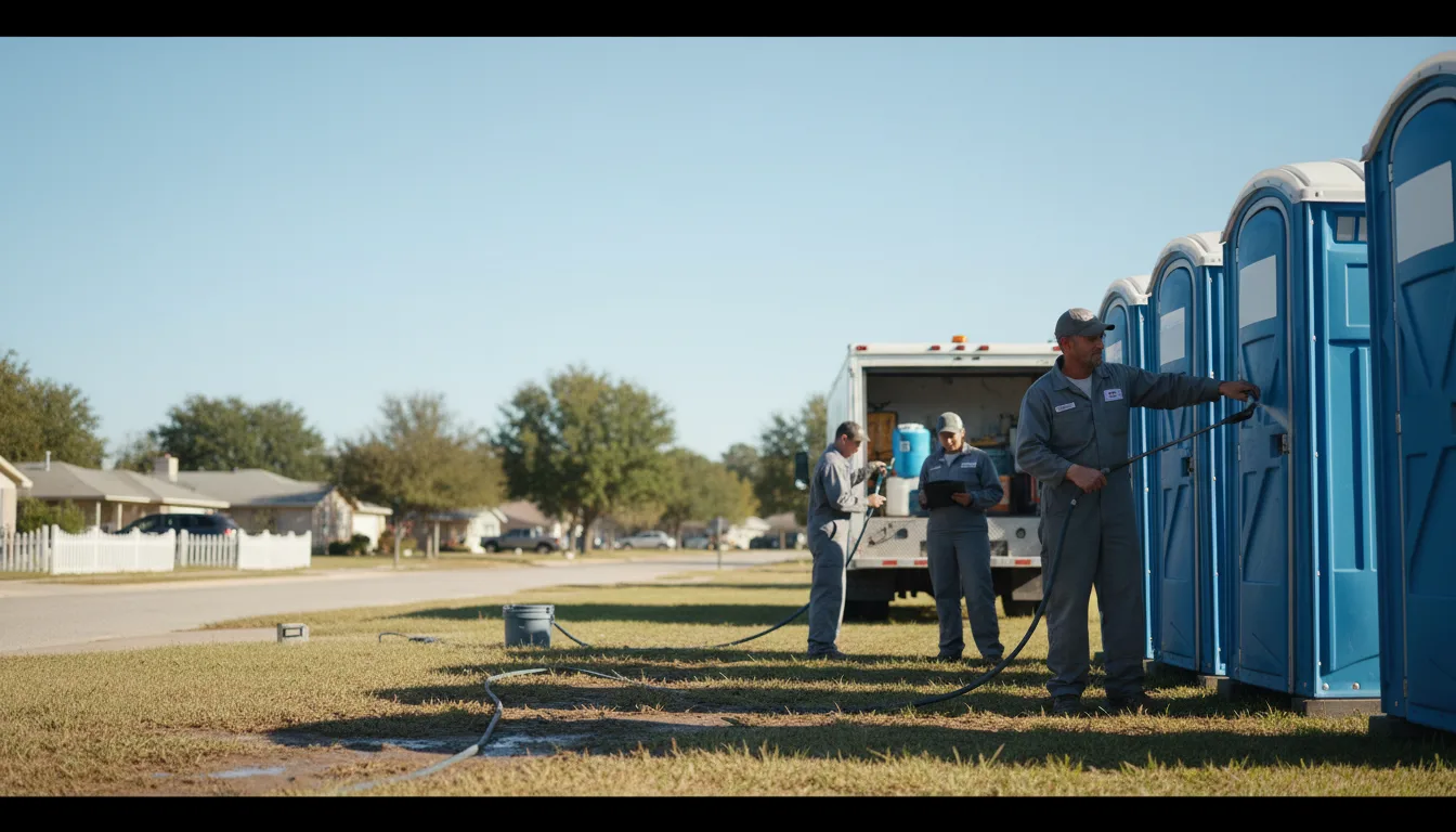 Long-Term Portable Toilet Rental in Cruger, MS near me